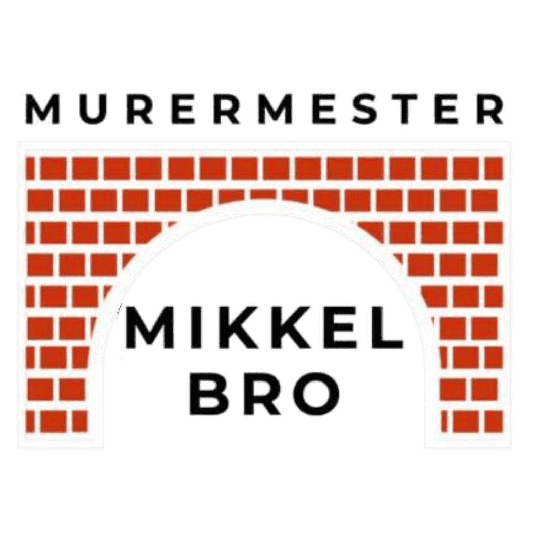Murermester Mikkels Bro logo, byggeri og murværk, professionel murerservice i Danmark.
