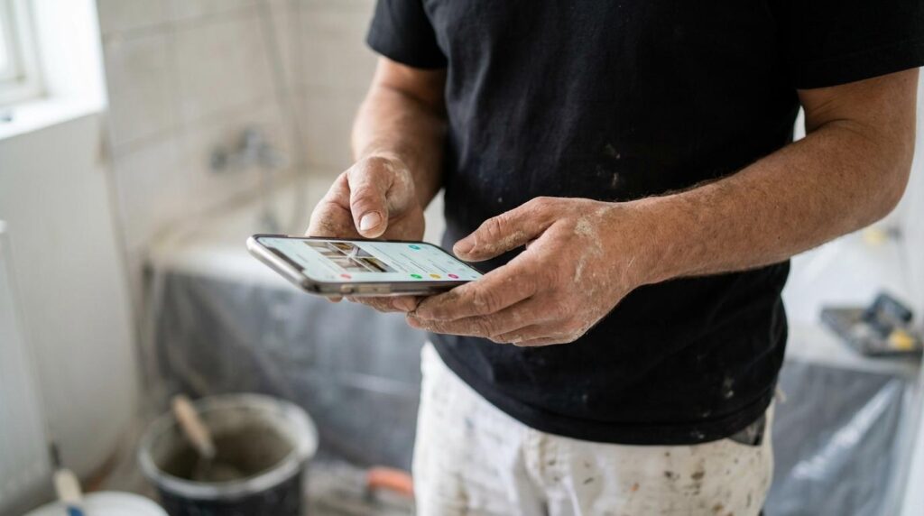 samarbejde med murermester