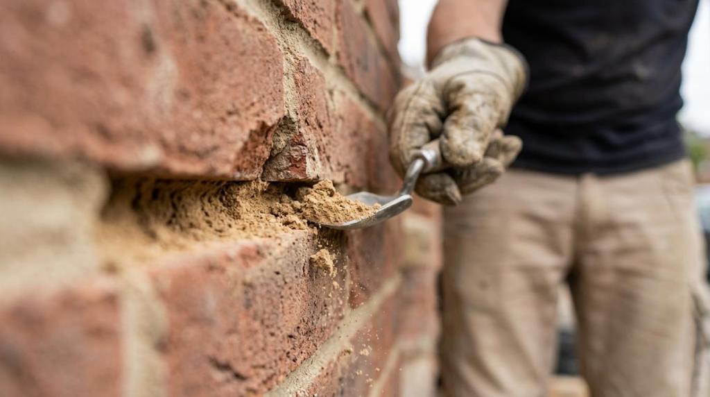 facaderenovering af mursten